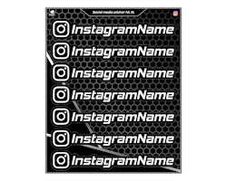Instagram Sticker kit - XL - "Big size"