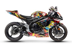 Suzuki GSX-R750 Graphics - "Frantic"