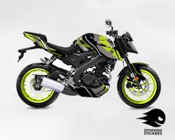 Kit Grafiche Yamaha MT 125 - "Organized Chaos" 2014-2019