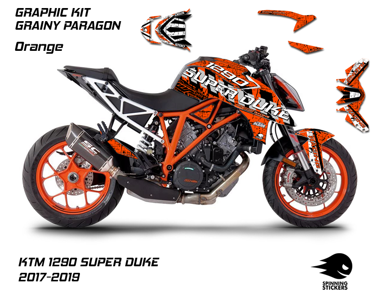 1290 Super Duke R Graphics Kit "Grainy Paragon" 2017-2019