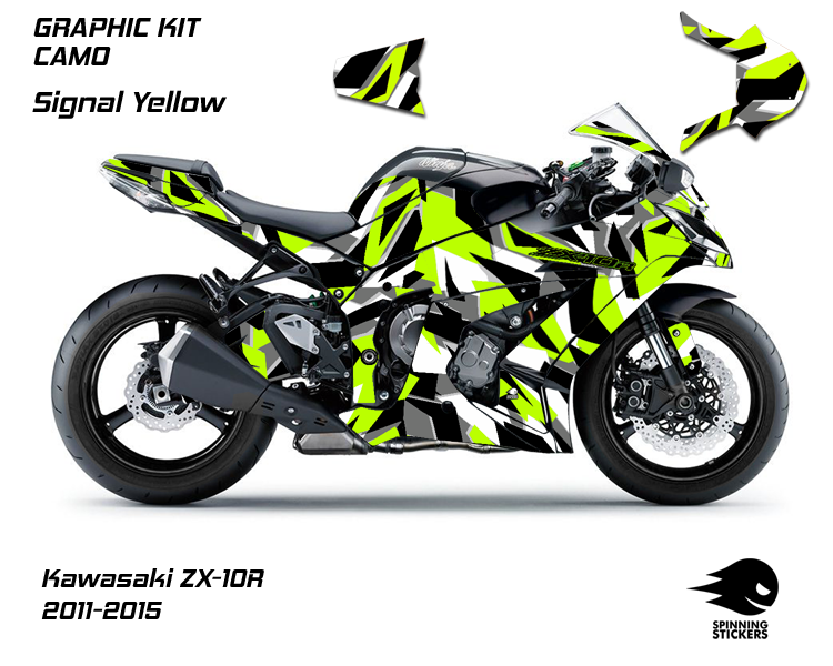 ZX-10R Graphics Kit - "CAMO" 2011-2015