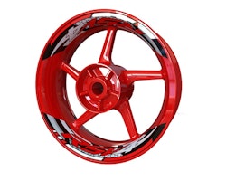Aprilia RSV4 Wheel Stickers - Two Piece Design