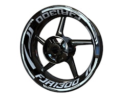 Adesivi per cerchioni Yamaha FJR1300 - Design Plus