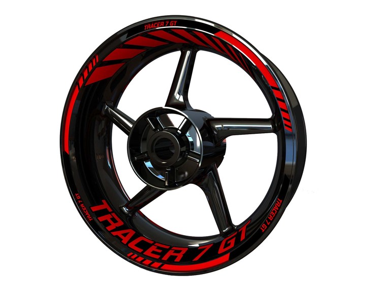 Yamaha TRACER 7 GT Wheel Stickers - Standard Design