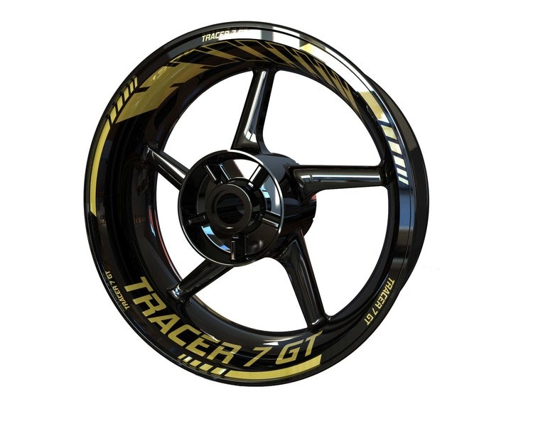 Stickers de jantes Yamaha TRACER 7 GT - Design standard