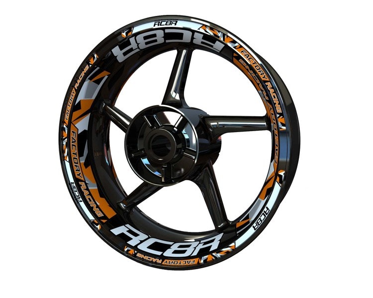 Adesivi per cerchioni RC8R - Design Plus