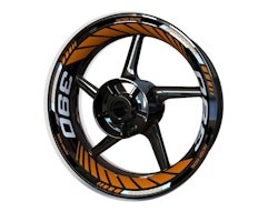Wheel Stickers - Fits RC390 & 390 Duke - "Havoc"