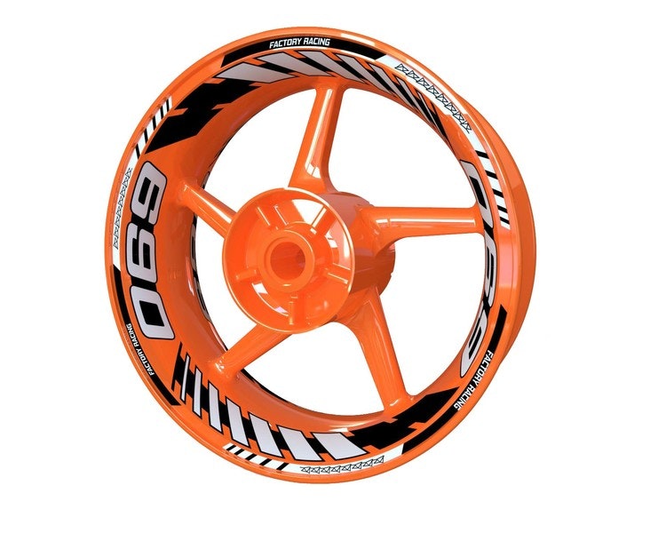 690 Duke Velg Stickers - Plus Design V2