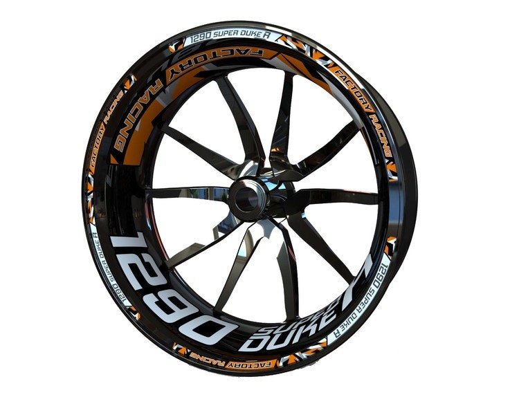 KTM 1290 Super Duke R Wheel Stickers - Plus Design - SpinningStickers | #1  Motorcycle & Powersport Graphics