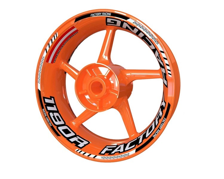 Adesivi per cerchioni 1190 RC8 R - Design Plus