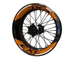Velg Stickers - Voor EXC 17" - "Grit"