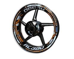 Wheel Stickers - Fits RC390 - "Havoc"