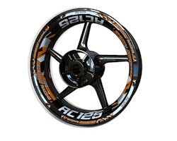 Wheel Stickers - Fits RC125 - "Havoc"