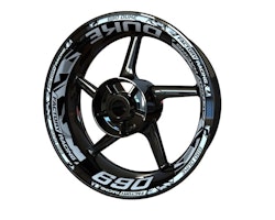 690 Duke Velg Stickers - Plus ontwerp