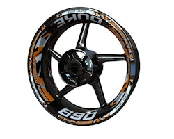 690 Duke Wheel Stickers - Plus Design