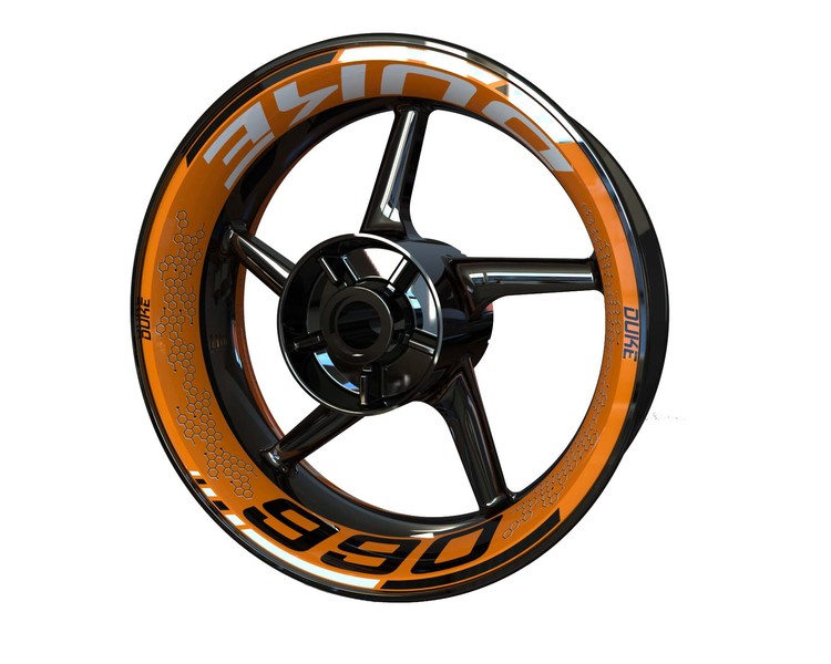 KTM 990 Duke Wheel Stickers - Premium Design