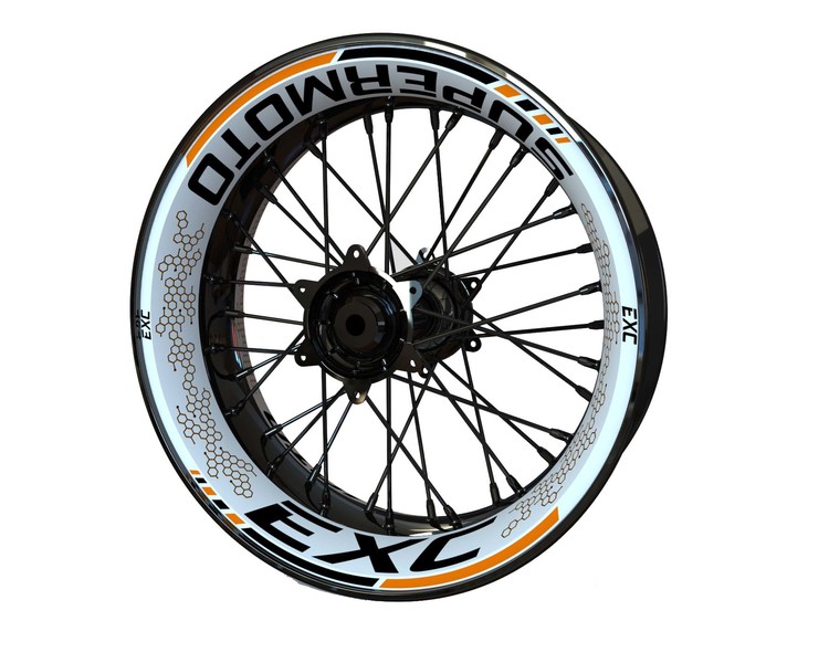 KTM EXC 17" Wheel Stickers - Premium Design