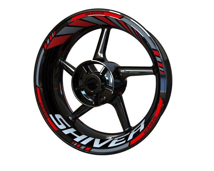 Aprilia Shiver Wheel Aufkleber - Standarddesign