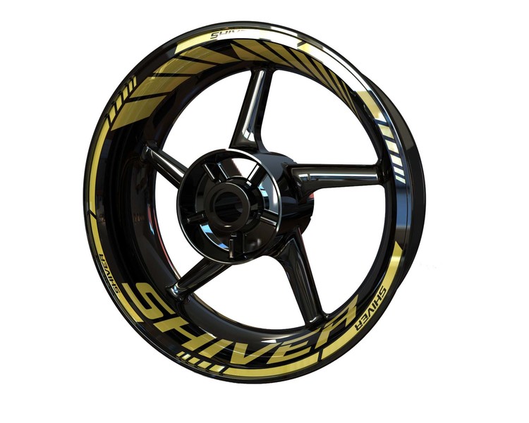 Aprilia Shiver Wheel Stickers - Standard Design