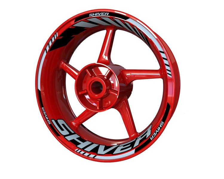 Aprilia Shiver Wheel Aufkleber - Standarddesign