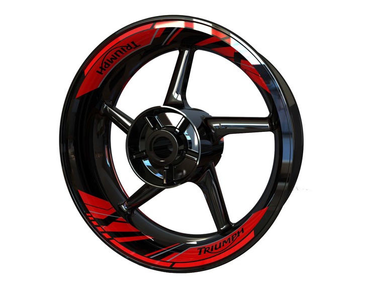 Adhesivos para ruedas Triumph - Diseño de dos piezas