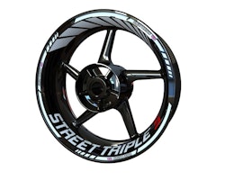 Street Triple S Rim Stickers - "Classic"
