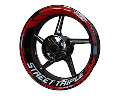 Street Triple R Rim Stickers - "Classic"