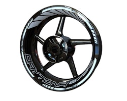 Triumph Daytona 675 Wheel Stickers - "Classic"