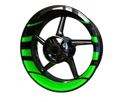"Stripes" Wheel Stickers