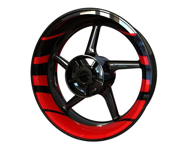 Stripes Wheel Stickers - Premium Design