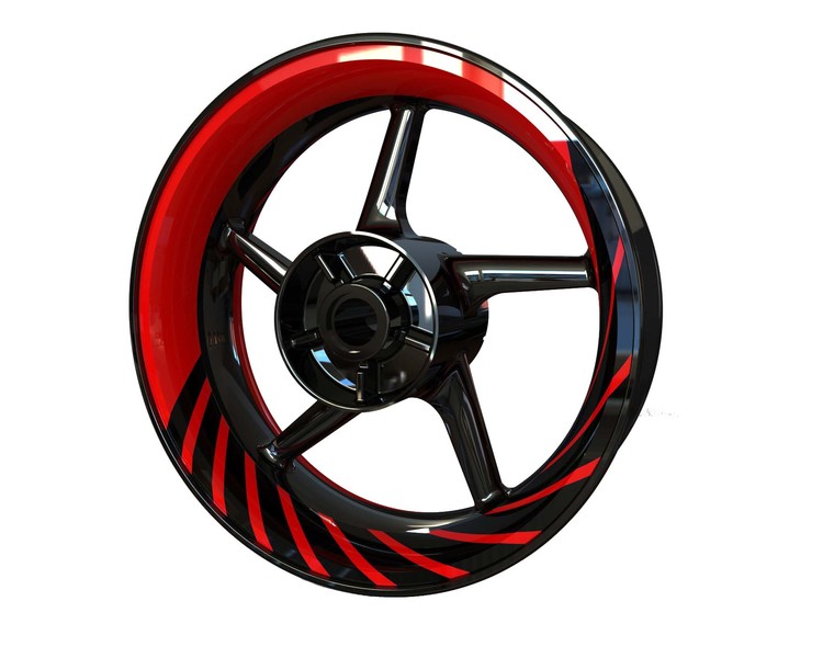 Twisted Spinners Wheel Stickers - Premium Design