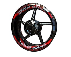 "Your Name" Wheel Stickers - "Grit"