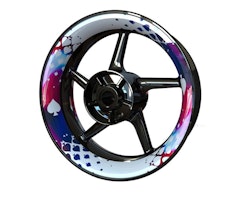 "Spades" Wheel Stickers