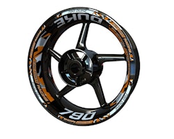 790 Duke Wheel Stickers - Plus Design