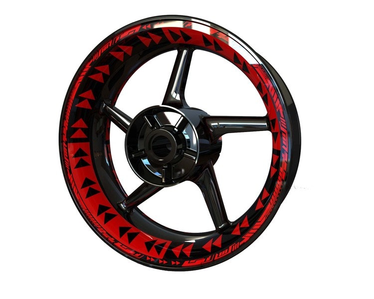 Psychosis Wheel Stickers - Premium Design