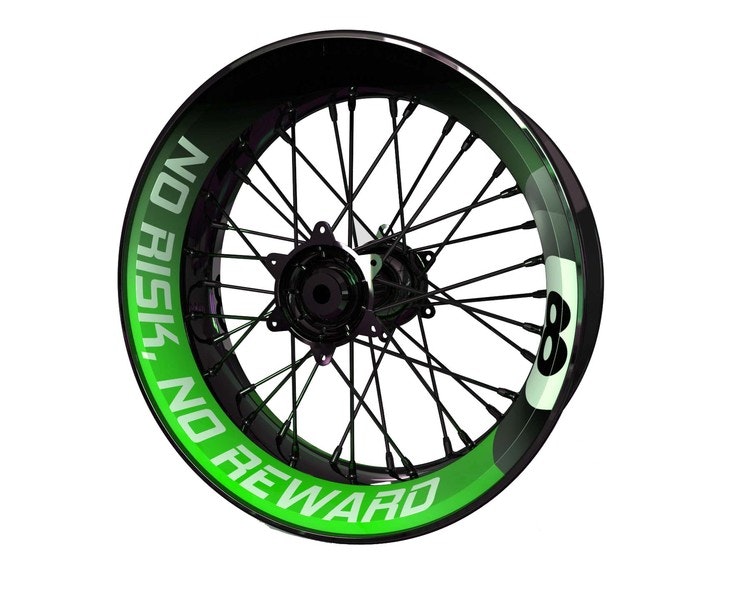 8-ball Velg Stickers - premium ontwerp