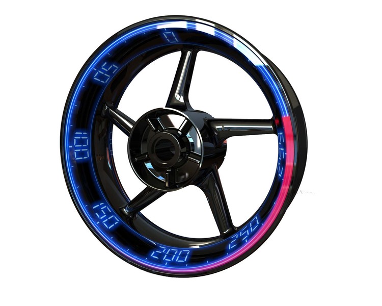 Speedometer Wheel Stickers - Premium Design