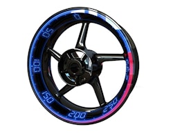 Pegatinas para ruedas de velocímetro - Diseño premium