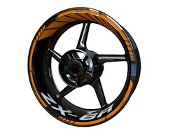 Kawasaki ZX-6R Wheel Stickers - Standard Design