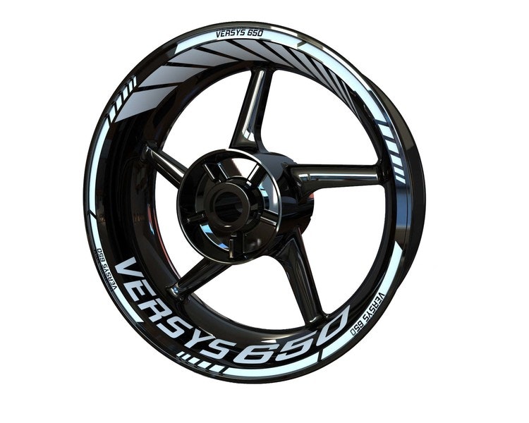 Versys 650 Wheel Stickers - "Classic" Standard Design