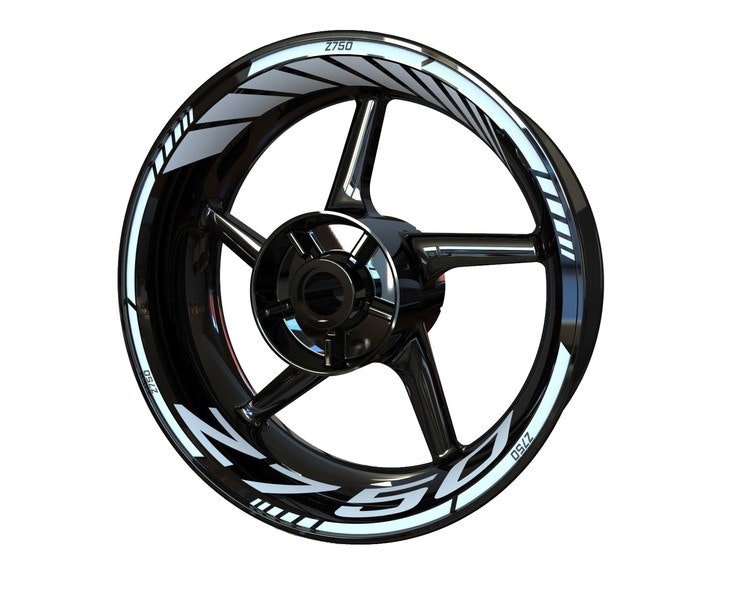 Z750 Wheel Stickers - "Classic" Standard Design