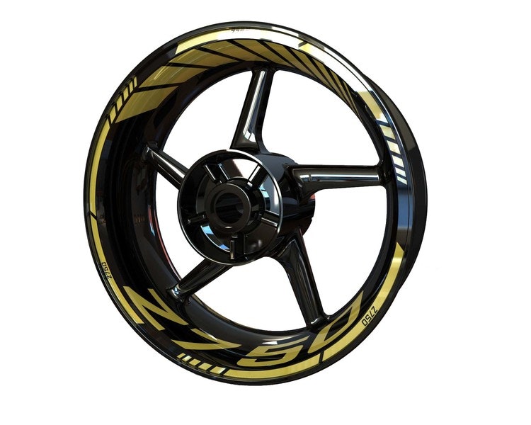 Z750 Velg Stickers - standaard ontwerp