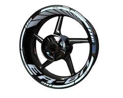 Kawasaki ER-6n Wheel Stickers - "Classic" Standard Design