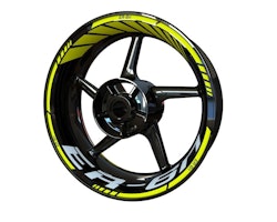 Kawasaki ER-6n Wheel Stickers - Standard Design