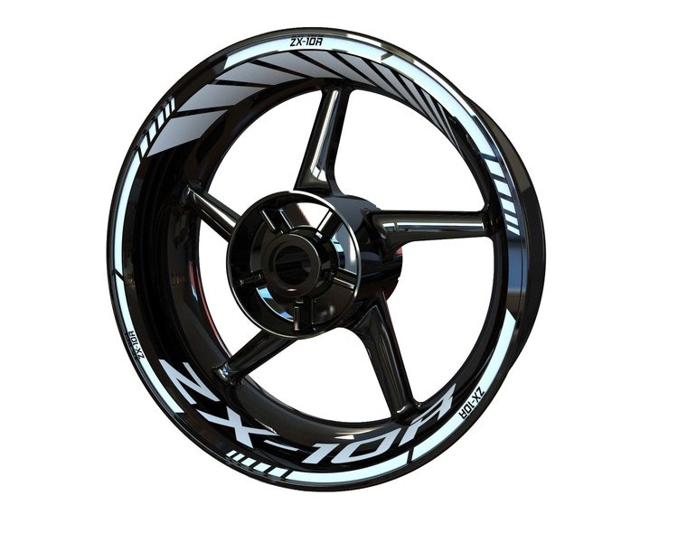 ZX-10R Wheel Stickers - "Classic" Standard Design