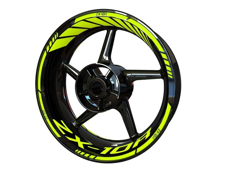 ZX-10R Wheel Stickers - "Classic" Standard Design