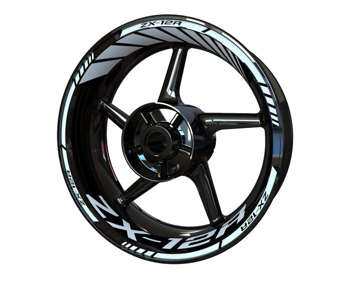 Wheel Stickers - Fits ZX-12R - 
