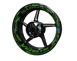 Kawasaki Versys Wheel Stickers - Plus Design
