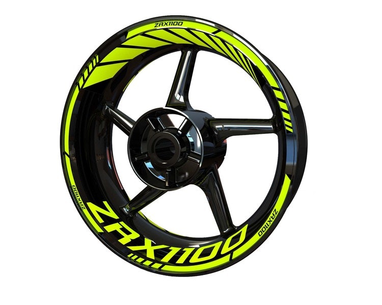 Adhesivos para ruedas ZRX1100 - Diseño estándar