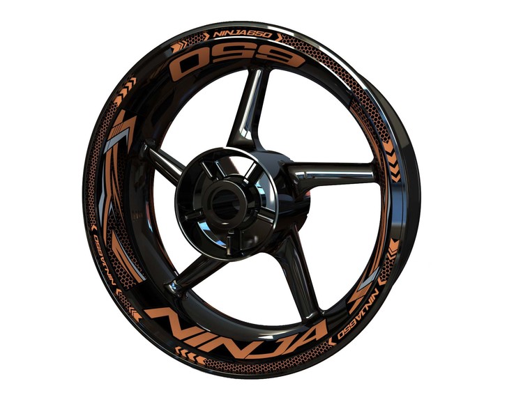 Ninja 650 Wheel Stickers - Plus Design